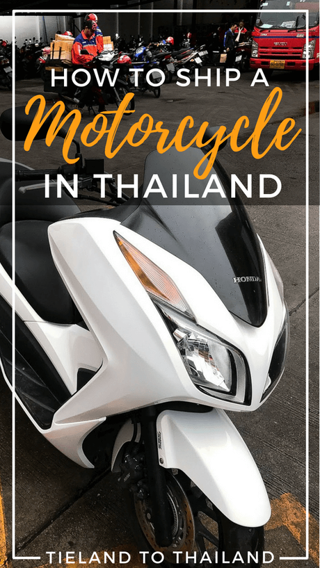 Shipping a Motorcycle in Thailand by Mail
