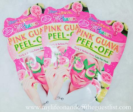 Think Pink: 7th Heaven Pink Guava Peel-Off Mask