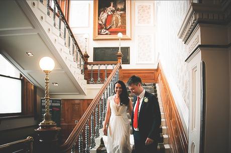 Huddersfield Town Hall Wedding, Kieran & Claire