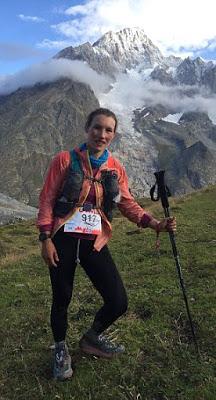 Mont Blanc ~ the woman runner who stopped to feed her 3 month son