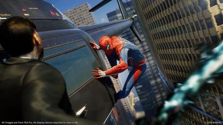 Marvel's Spiderman 2018 gameplay