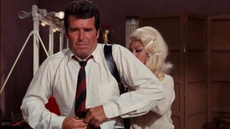 James Garner as Marlowe: Gray Tweed Jacket James Garner as Marlowe: Gray Tweed Jacket