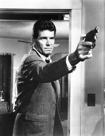 James Garner as Marlowe: Gray Tweed Jacket James Garner as Marlowe: Gray Tweed Jacket