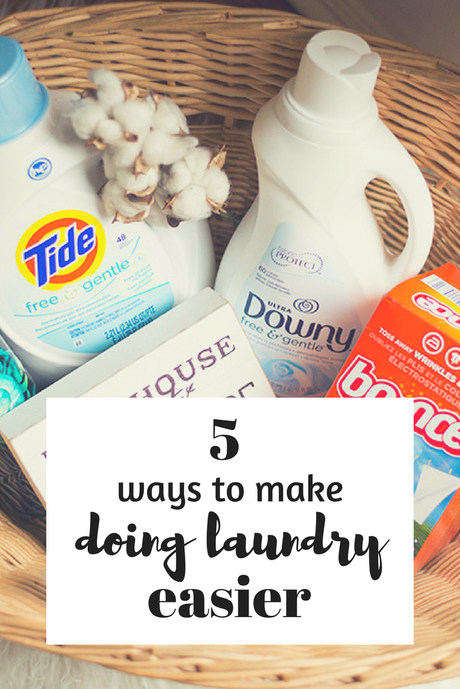 Cleveland blogger The Samantha Show shares 5 ways to make doing laundry easier! 