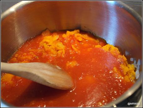 Squash and Tomato soup