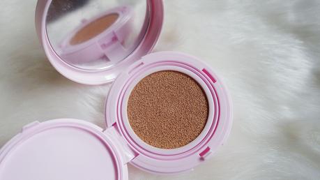 Review | Peripera Pearly Night Inklasting Lavender Cushion #3 Sand