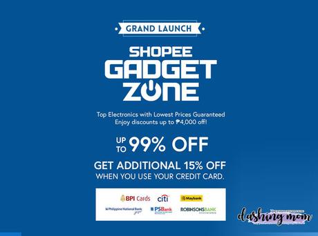 Shopee Goes Cashless, Offers 72 hours of Free Shipping in Time for the Grand Launch of Shopee Gadget Zone  | Press Release