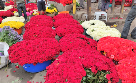 Photo essay: Bengaluru flower market, K R Market