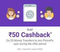 phonepe cashback offer today only