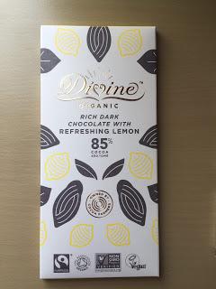 Divine Organic Rich Dark Chocolate: Turmeric & Ginger/Refreshing Lemon