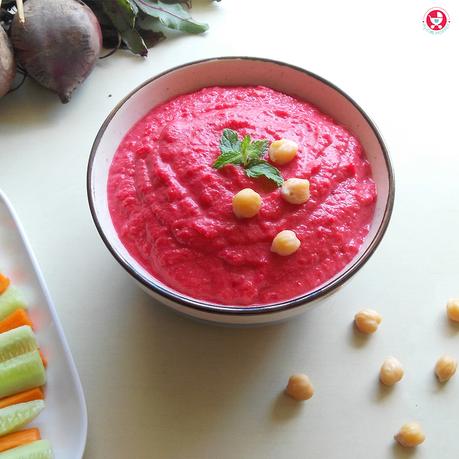 Beetroot Chickpea Puree for Babies