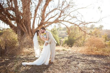 Rustic and Robin’s Egg Blue California Barn Wedding