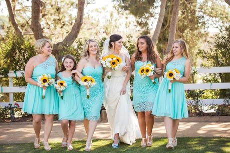 Rustic and Robin’s Egg Blue California Barn Wedding