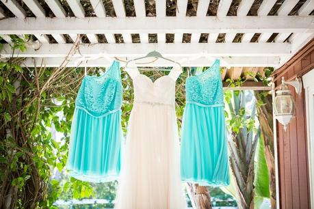 Rustic and Robin’s Egg Blue California Barn Wedding