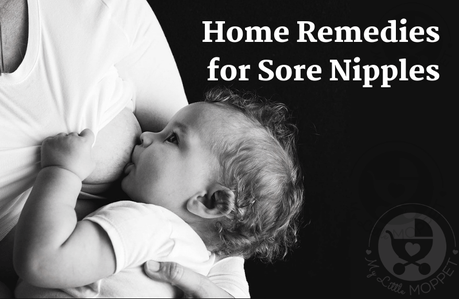 Sore nipples can be due to several reasons and can come in the way of successful breastfeeding. Here are 15 home remedies for sore nipples in new Moms.