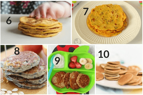 pancake recipes for babies and toddlers
