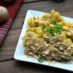Green Chile Potato Casserole (Vegan Funeral Potatoes) Vegan Funeral Potatoes