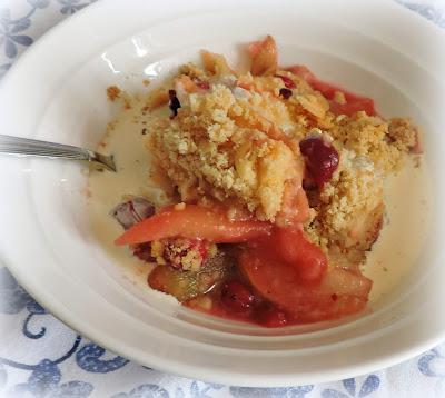 Three Fruit Crumble