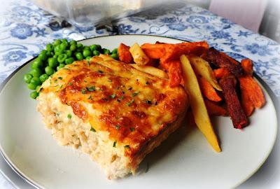 Cheesy Turkey Burger Bake