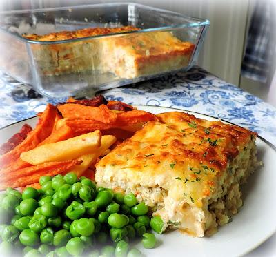 Cheesy Turkey Burger Bake