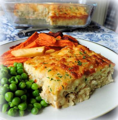 Cheesy Turkey Burger Bake