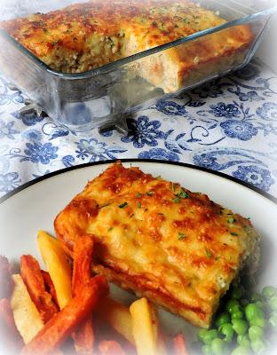 Cheesy Turkey Burger Bake