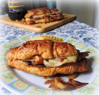 Spicy Ham & Cheese Croissants