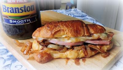 Spicy Ham & Cheese Croissants