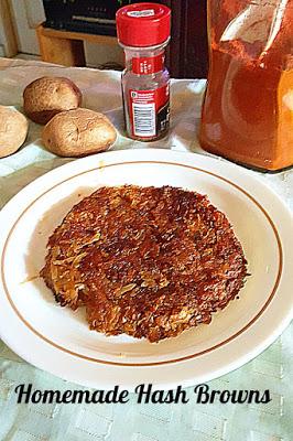 Homemade Hash Browns Recipe @ treatntrick.blogspot.com