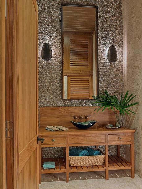 Wooden Vanity Unit