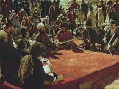 225. British director Peter Brook’s film “Meetings with Remarkable Men” (1979) (UK):  George Gurdjieff’s philosophical quest for life's answers presented on screen using snakes, sandstorms, and musical competitions conducted on open hillsides as metaph...
