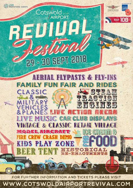 Cotswold Airport Revival Festival * 20% off Discount Code*