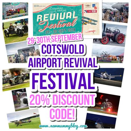 Cotswold Airport Revival Festival * 20% off Discount Code*