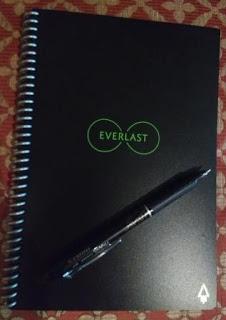 Notebooks Go High-Tech and Environmentally Friendly with the Rocketbook Everlast Reuseable Notebook!
