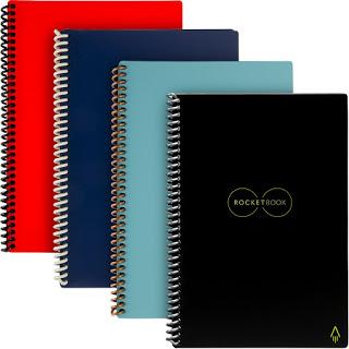 Notebooks Go High-Tech and Environmentally Friendly with the Rocketbook Everlast Reuseable Notebook!