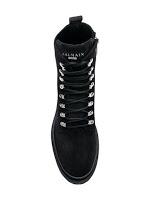 Shaft Appeal:   Balmain Lace-Up Boots