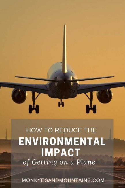 How to Reduce the Environmental Impact of Getting on a Plane