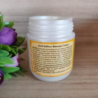 Juvena Herbals Gold Saffron Massage Cream Review Juvena Herbals Gold Saffron Massage Cream Review