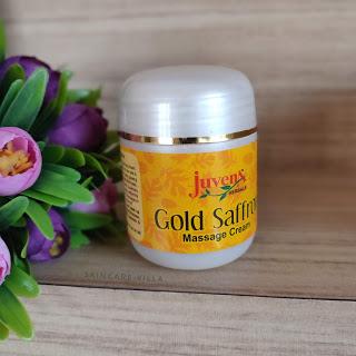 Juvena Herbals Gold Saffron Massage Cream Review Juvena Herbals Gold Saffron Massage Cream Review