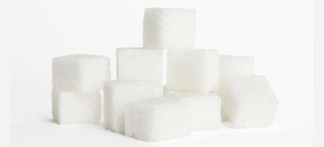 A pile of sugar cubes.