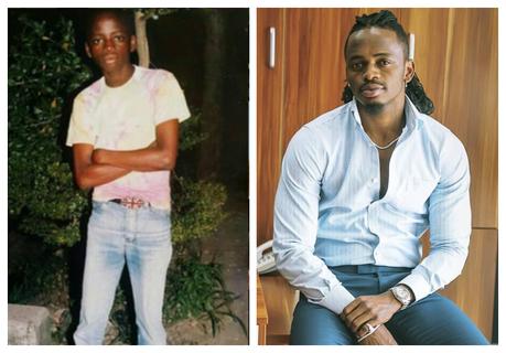 Diamond Platnumz recounts his days as a petrol pump attendant (Photo)