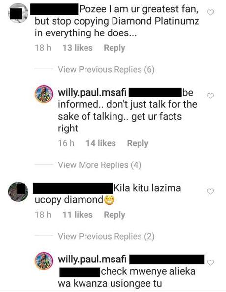 Kwani kila kitu lazima you copy Diamond! Willy Paul explains why his new hairstyle is not a copy paste