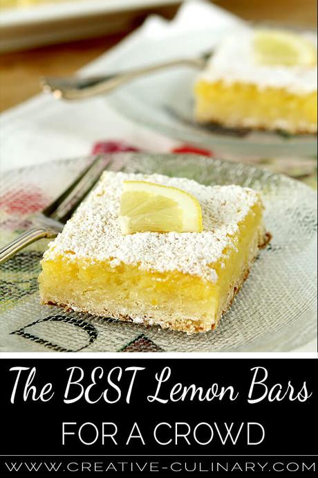 The Best Lemon Bars for a Crowd