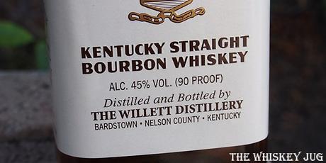 Old Bardstown Kentucky Straight Bourbon Whiskey Label