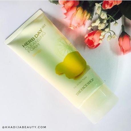 The Face Shop Herb Day 365 Cleansing Foam Lemon Review