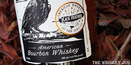 Black Feather American Bourbon Whiskey Label