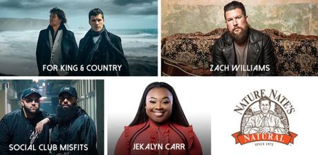 Jekalyn Carr, Zach Williams, for KING & COUNTRY Performing At Dove Awards