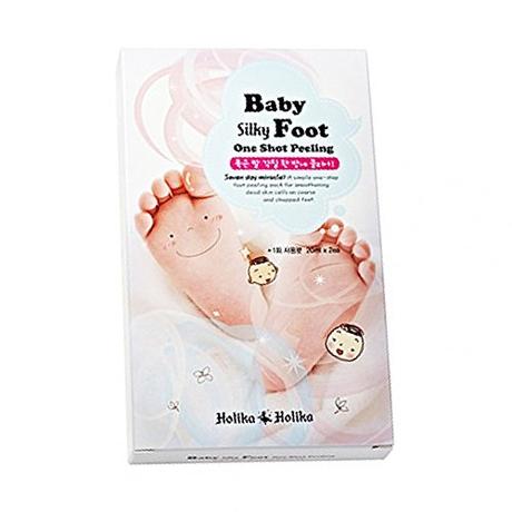 Holika Holika Baby Silky Foot Mask 1 Shot Peeling Holikaholika Package May Vary