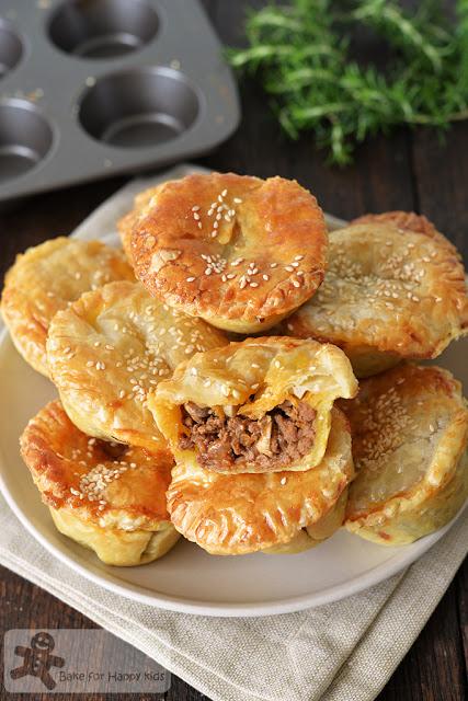 easy beef mushroom pies