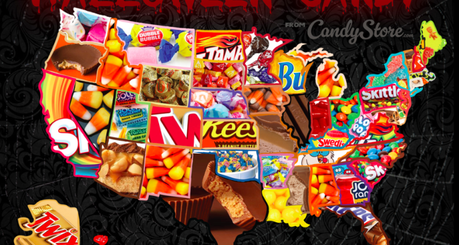 TOP Halloween Candy by State – Check it out!